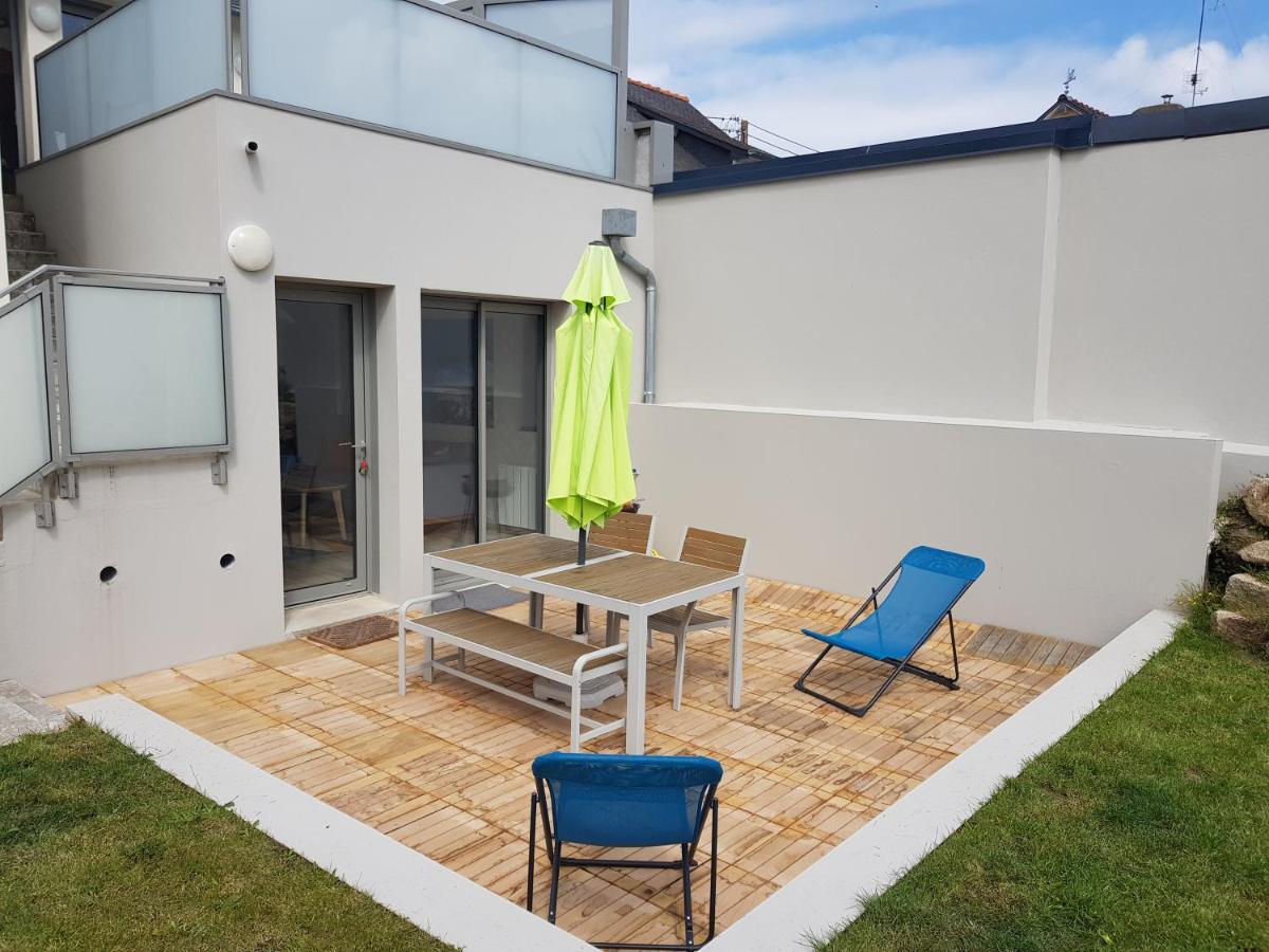 Cote Jardin - Cancale - Gite Standing - Proche Centre Et Port Buitenkant foto